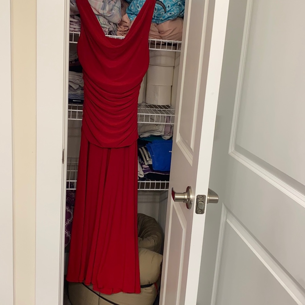 Size 6. Hemmed at the bottom